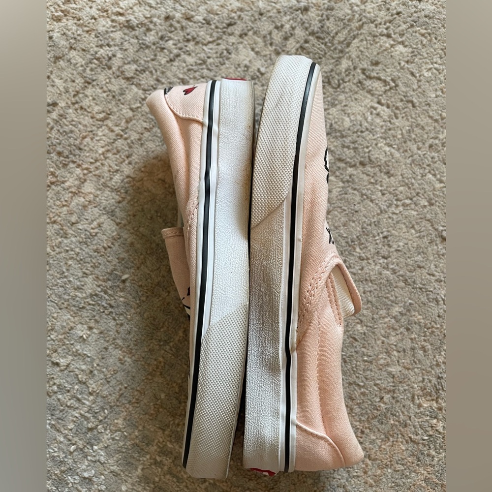 Vans Peanuts Pink Slip-On Sneakers - Picture 6 of 8